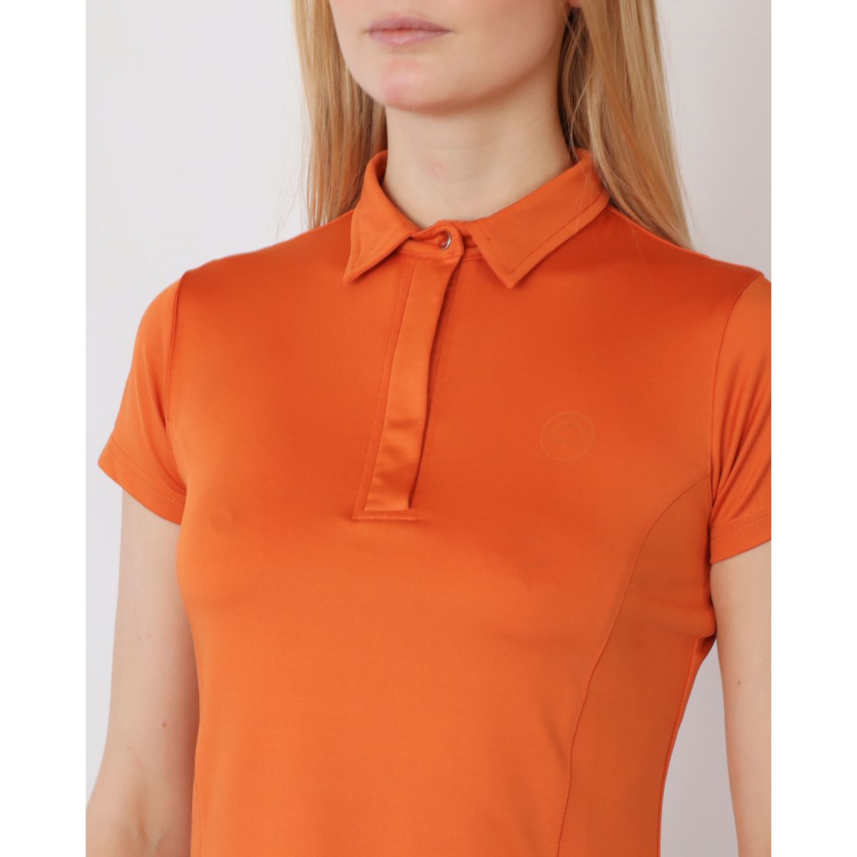 Montar Shirt Rebecca Korte Mouwen Burnt Orange