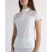 Montar Poloshirt MoMeadow Mesh Wit