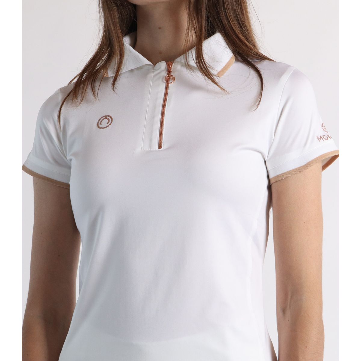 Montar Poloshirt MoAnna Wit