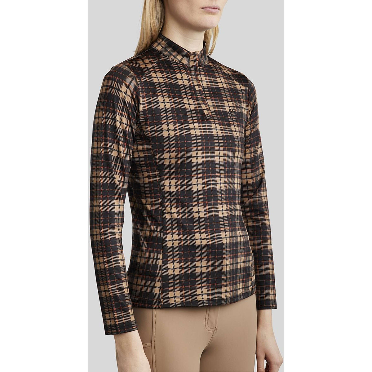 Montar Shirt MoClaire Lange Mouwen Zwart