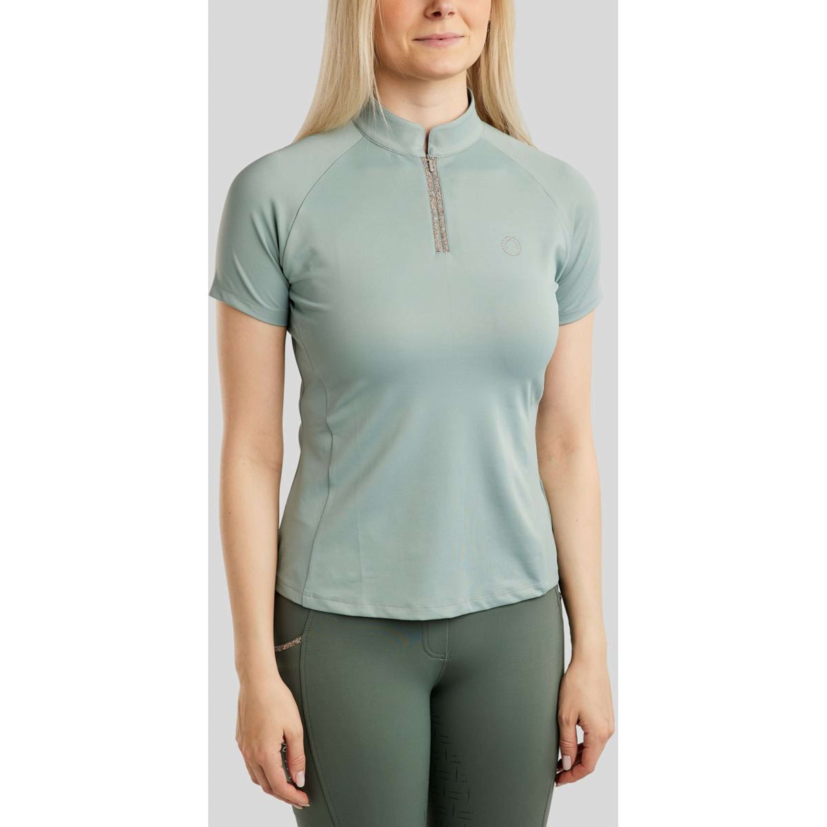Montar Poloshirt MoLila Champagne Crystals Turin