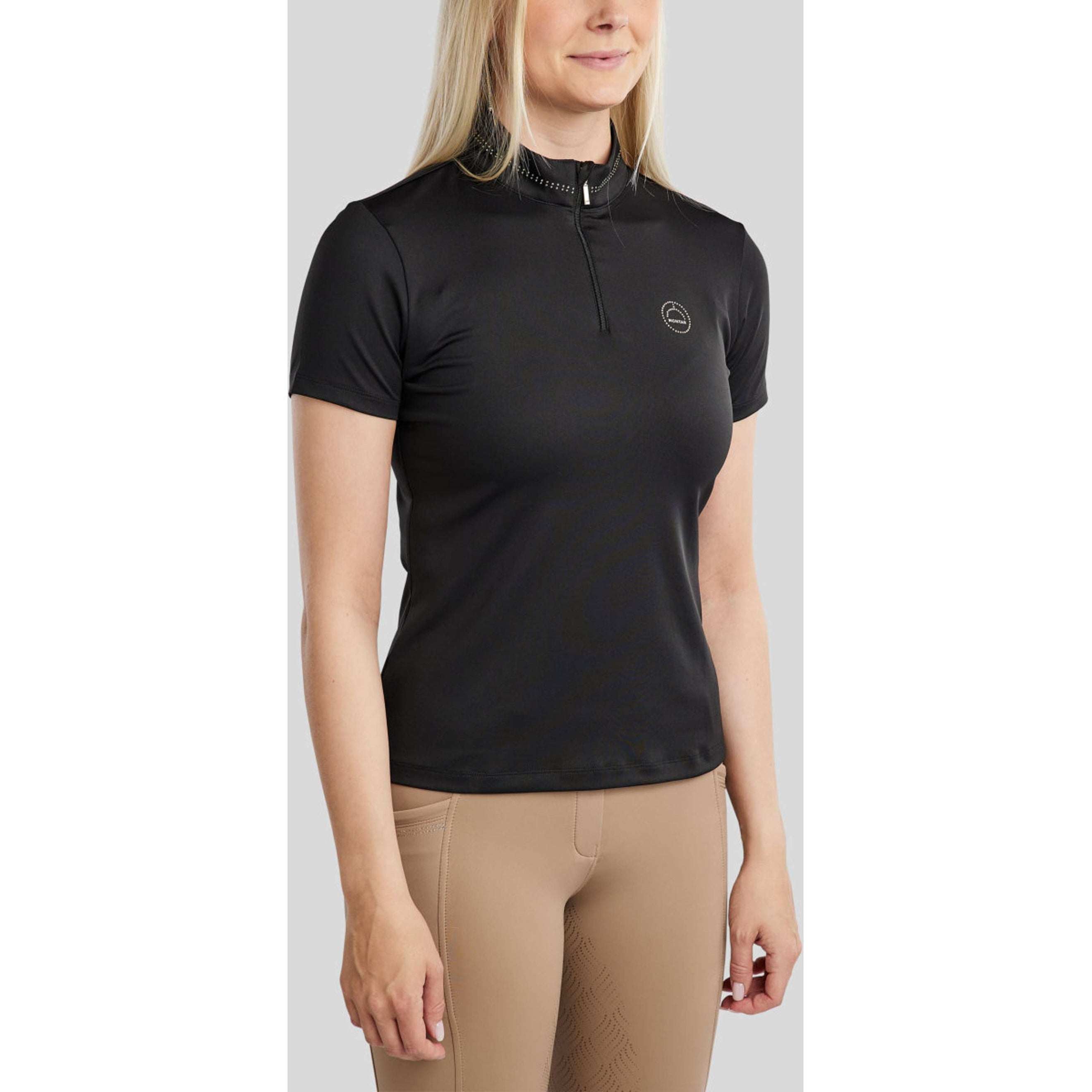 Montar Trainingsshirt MoBlair Zwart