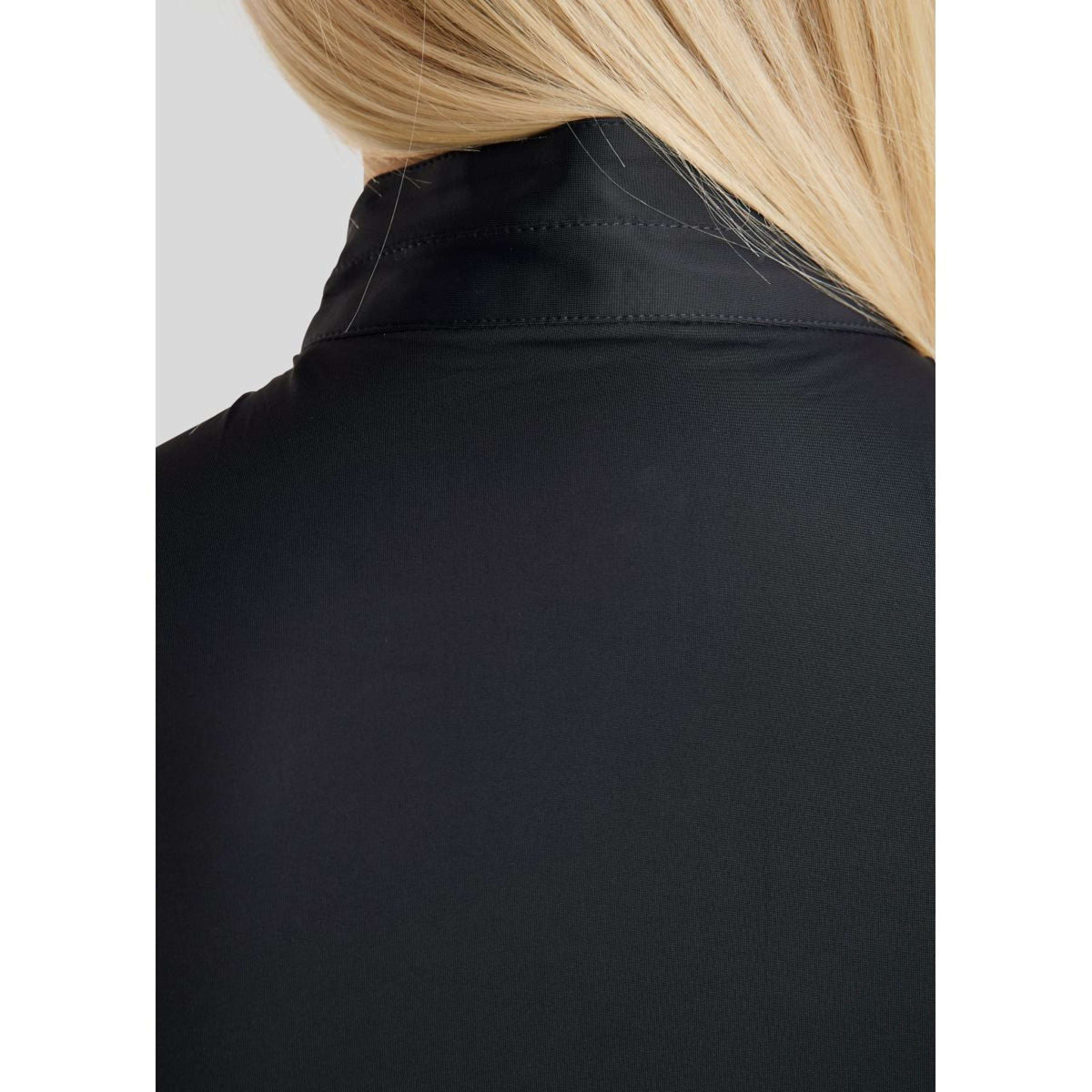 Montar Shirt MoPearl Pintuck Mouwloos Navy