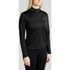 Montar Shirt MoEverline Golden Quartz Crystals Lange Mouwen Zwart