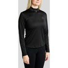 Montar Shirt MoEverline Golden Quartz Crystals Lange Mouwen Zwart