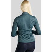 Montar Shirt MoEverline Golden Quartz Crystals Lange Mouwen Dark Slate