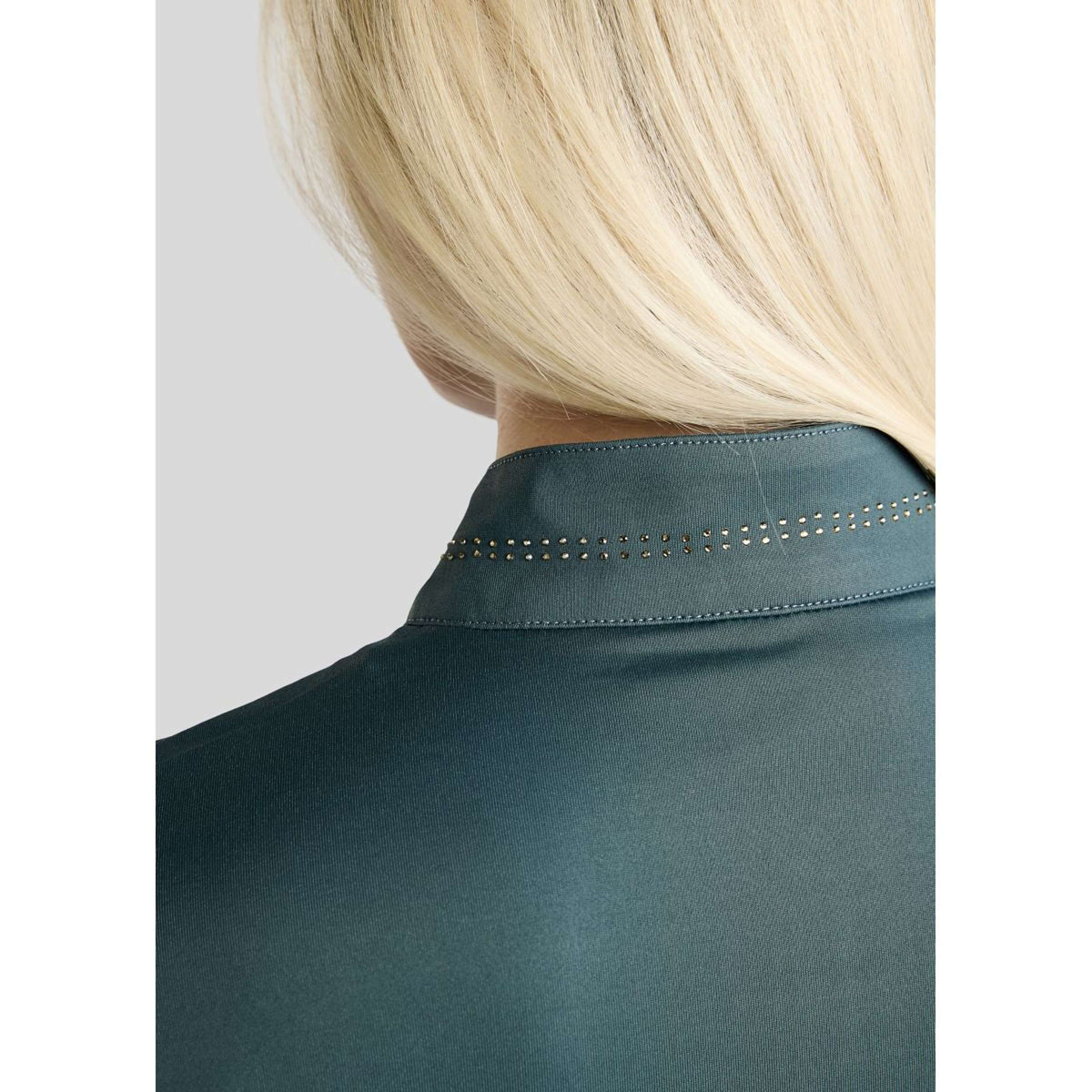 Montar Shirt MoEverline Golden Quartz Crystals Lange Mouwen Dark Slate
