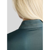 Montar Shirt MoEverline Golden Quartz Crystals Lange Mouwen Dark Slate