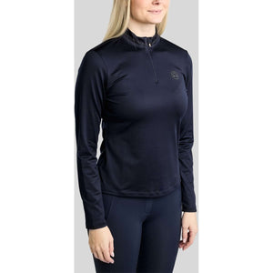 Montar Shirt MoEverline Golden Quartz Crystals Lange Mouwen Navy Montar Shirt MoEverline Golden Quartz Crystals Lange Mouwen Navy