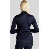 Montar Shirt MoEverline Golden Quartz Crystals Lange Mouwen Navy