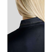 Montar Shirt MoEverline Golden Quartz Crystals Lange Mouwen Navy