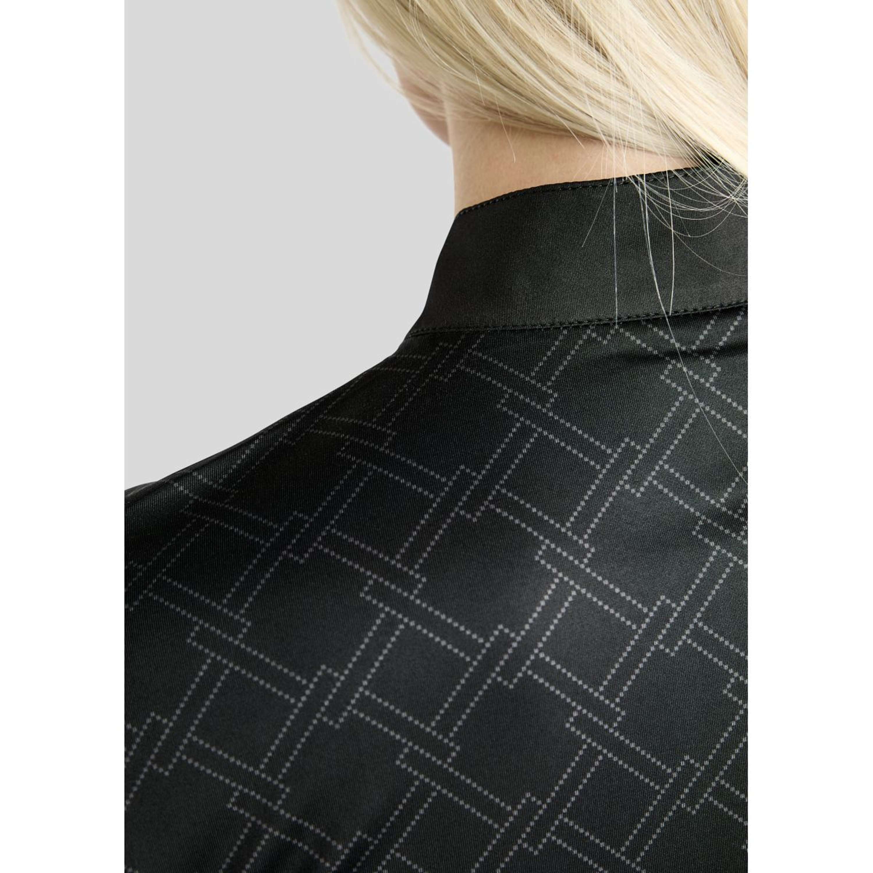 Montar Shirt MoLeia Lumber Check All Over Printed Lange Mouwen Zwart