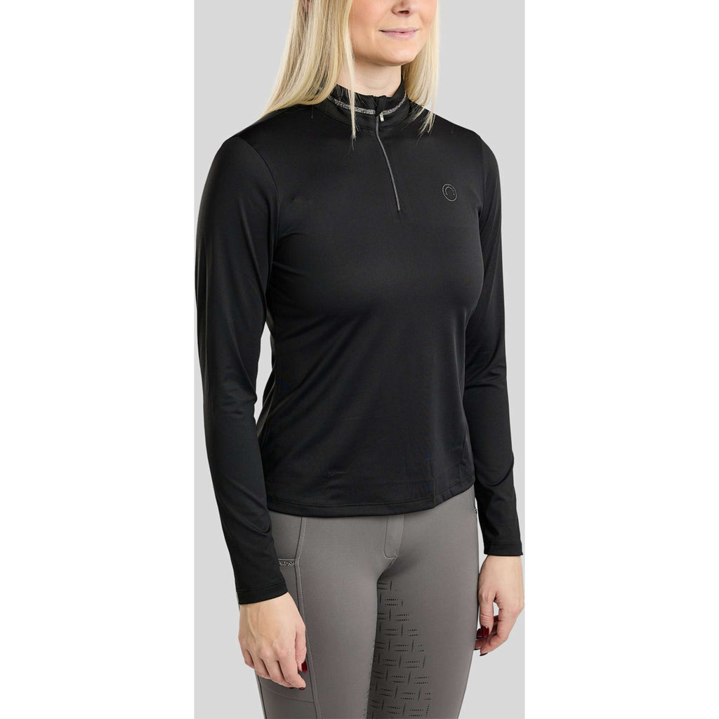 Montar Shirt MoMaisy Crystal Zwart