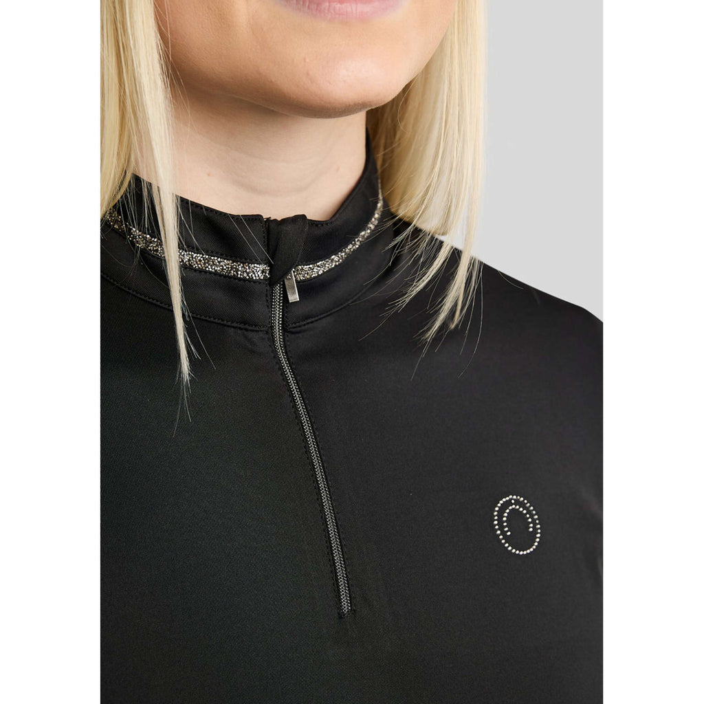 Montar Shirt MoMaisy Crystal Zwart