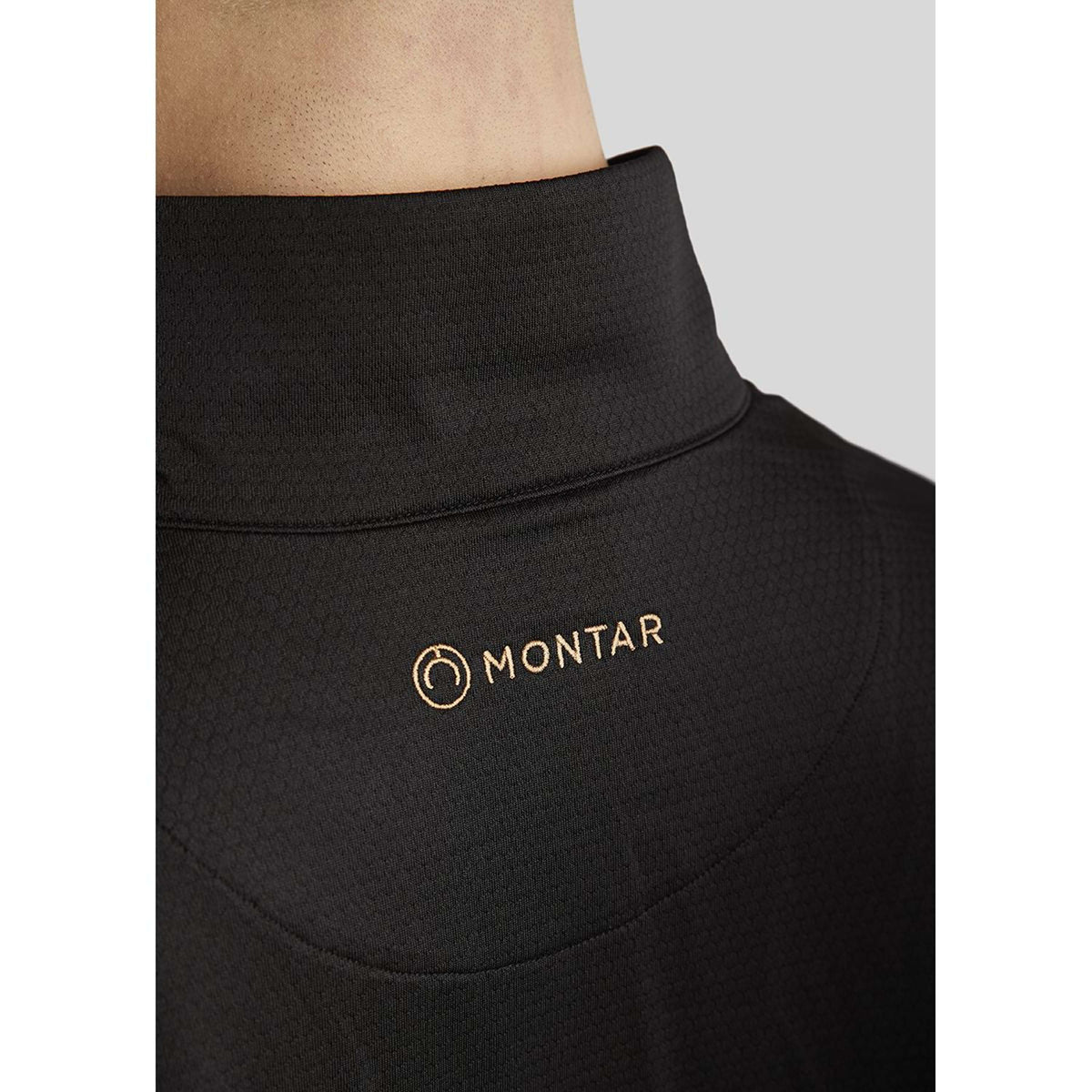 Montar Shirt MoJay Lange Mouwen Heren Zwart