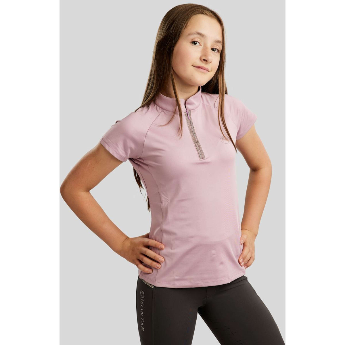 Montar T-Shirt MoLila Champagne Crystals Junior Candy Pink