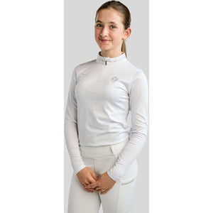 Montar Shirt MoEverline Golden Quartz Crystals Kids Lange Mouwen Wit Montar Shirt MoEverline Golden Quartz Crystals Kids Lange Mouwen Wit