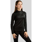 Montar Shirt MoEverline Golden Quartz Crystals Kids Lange Mouwen Zwart