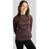 Montar Shirt MoEverline Golden Quartz Crystals Kids Lange Mouwen Black Peony
