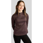 Montar Shirt MoEverline Golden Quartz Crystals Kids Lange Mouwen Black Peony