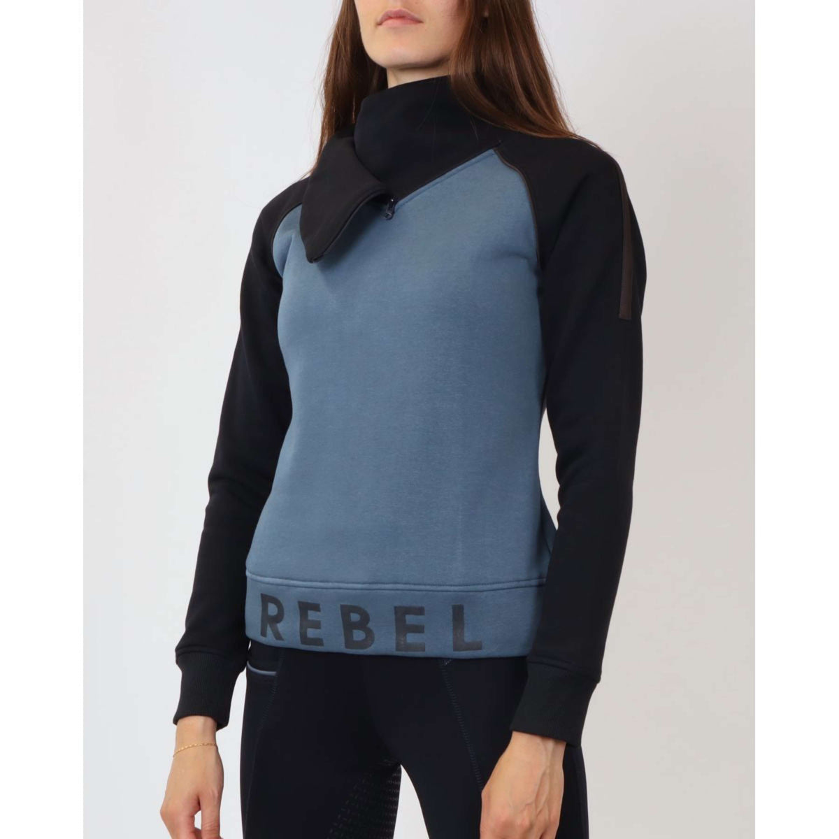 Rebel Trui Contrast Navy