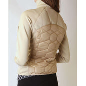 Rebel Jas Cube Quilted Hybrid Beige