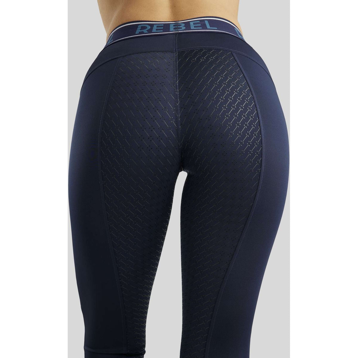 Rebel Rijlegging Logo Elastic Waistband Full Grip Navy