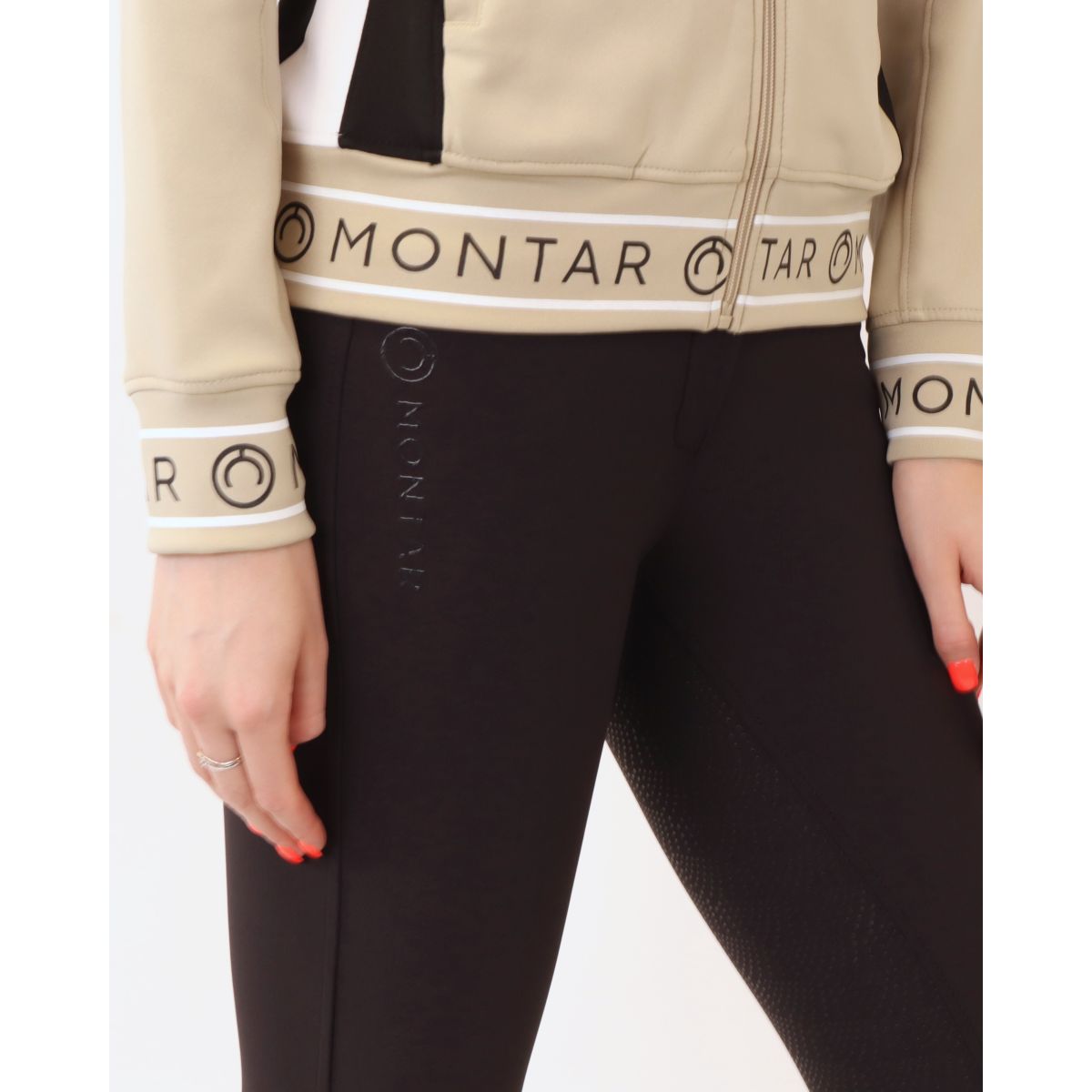 Montar Vest Alia Viv Logotape Beige