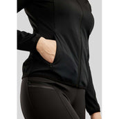 Montar Jack MoPearl Pintuck Gun Metal Crystals Zwart