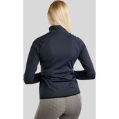 Montar Jack MoPearl Pintuck Gun Metal Crystals Navy