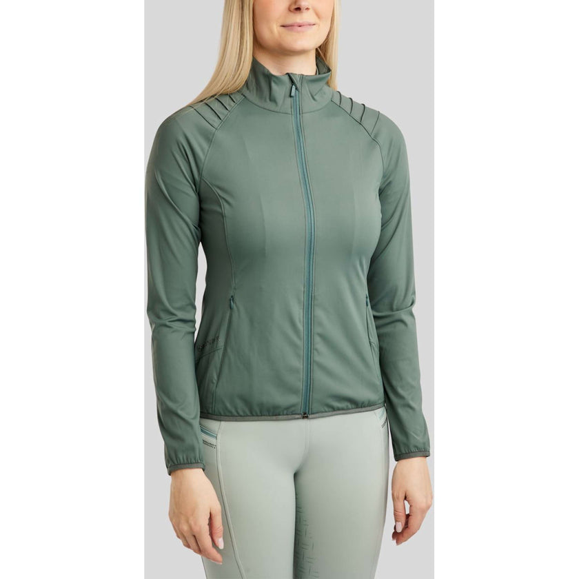 Montar Jack MoPearl Pintuck Gun Metal Crystals Jade Montar Jack MoPearl Pintuck Gun Metal Crystals Jade