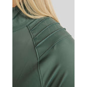 Montar Jack MoPearl Pintuck Gun Metal Crystals Jade