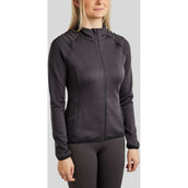 Montar Jack MoPearl Pintuck Gun Metal Crystals Slate Grey