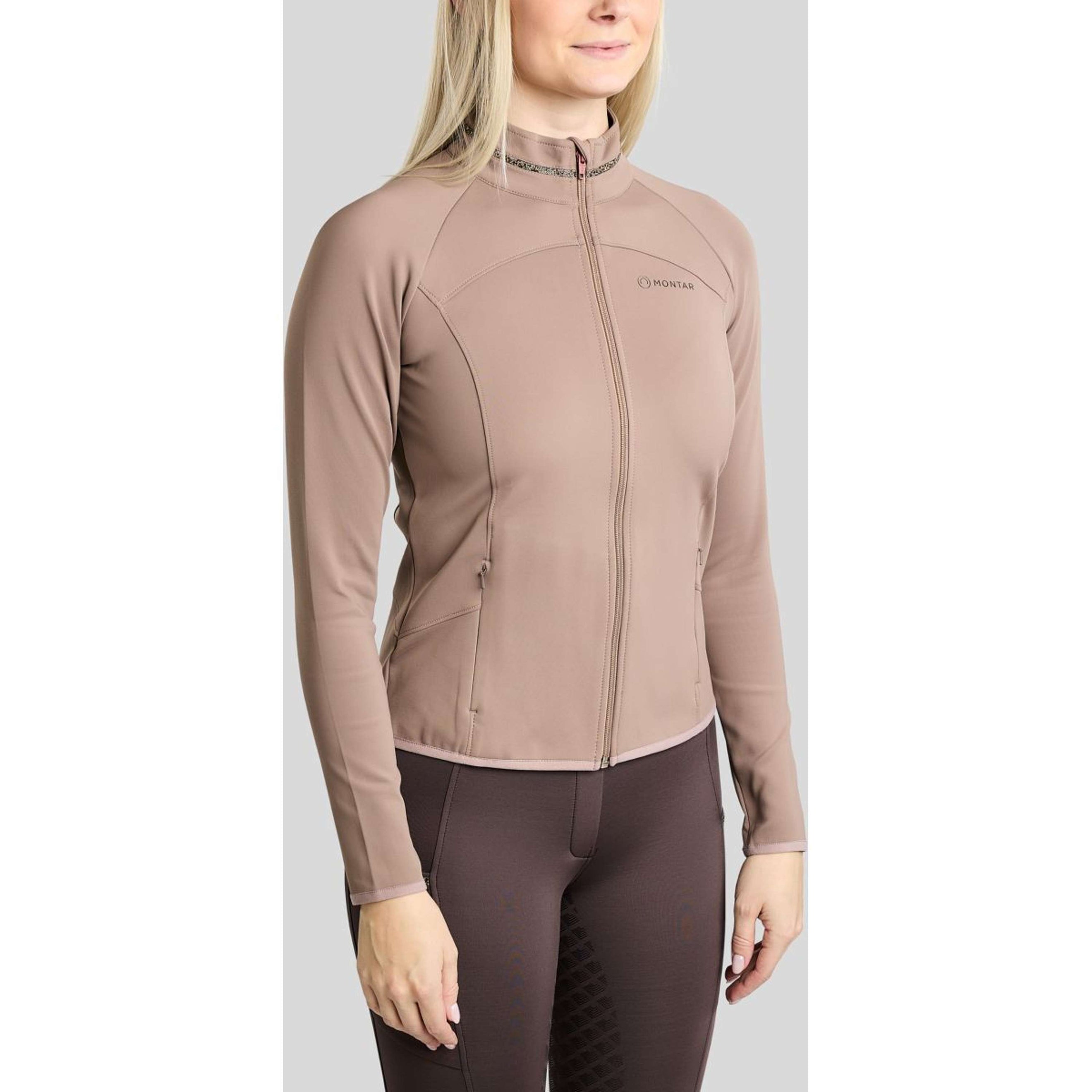 Montar Vest MoVeronica Golden Quartz Crystal Nougat Brown