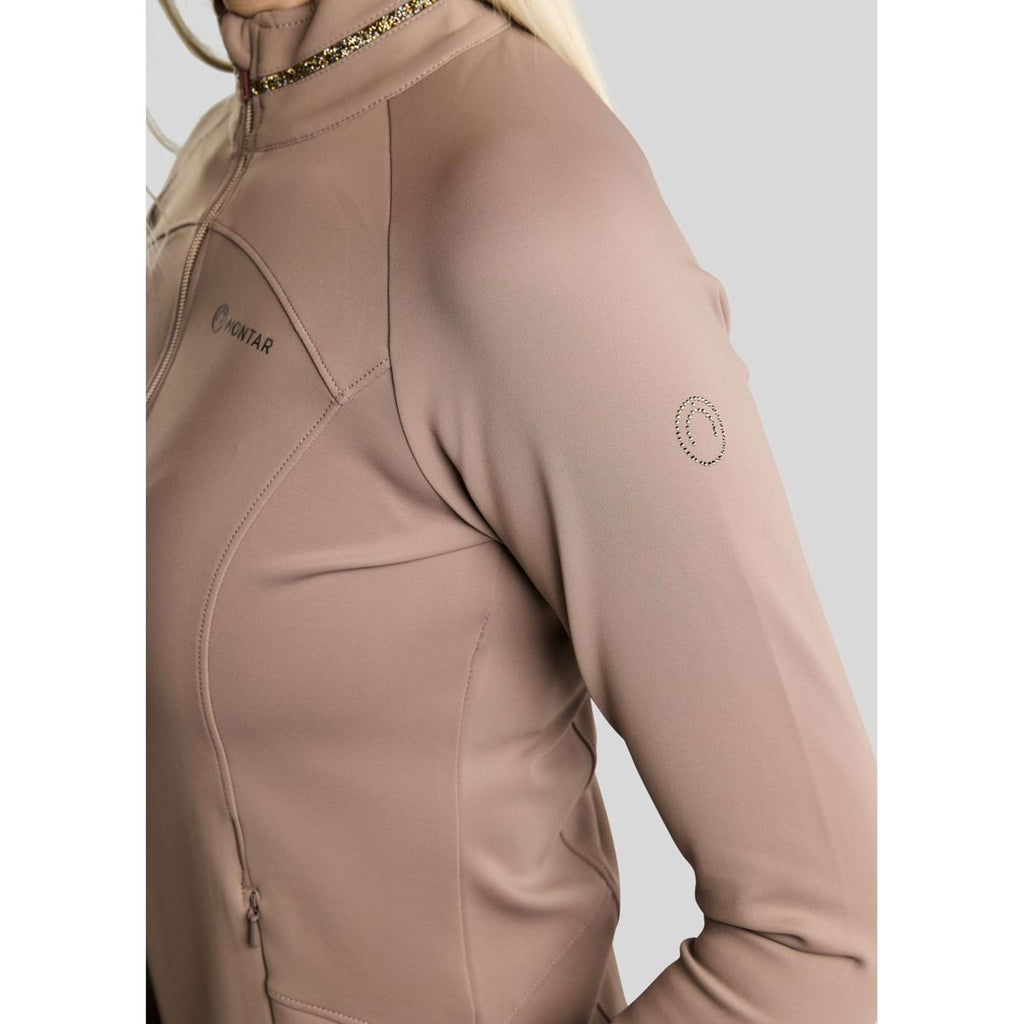 Montar Vest MoVeronica Golden Quartz Crystal Nougat Brown