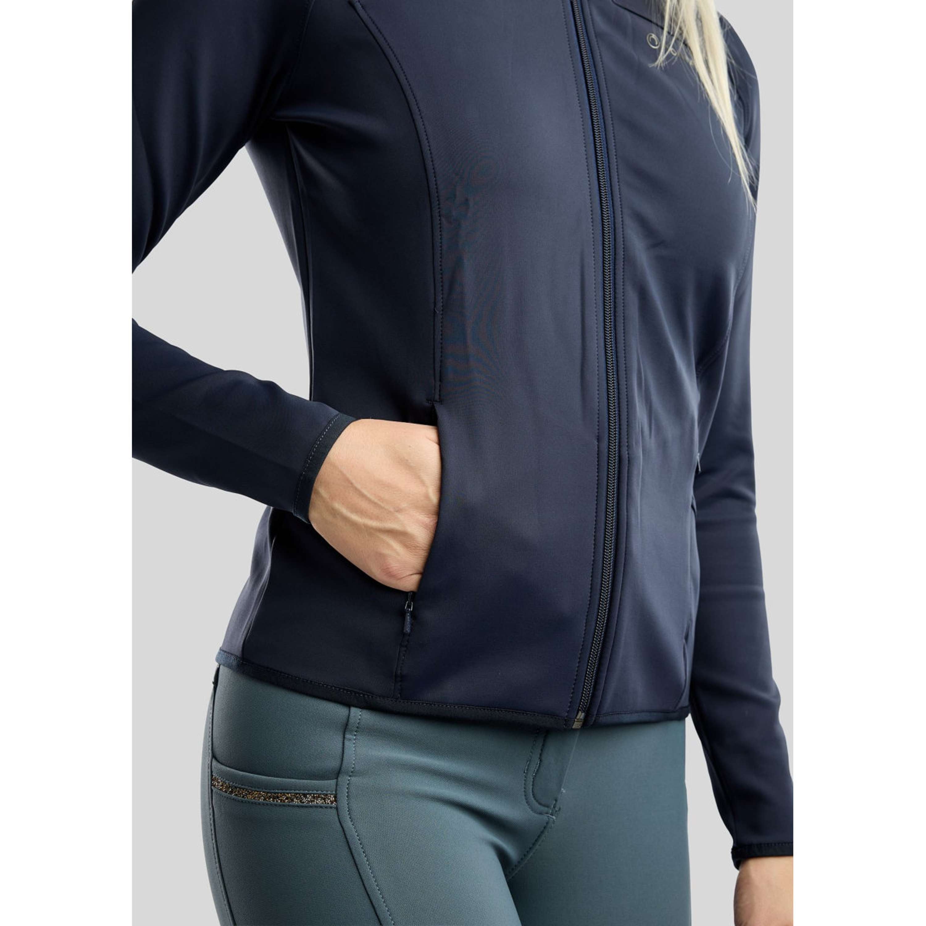 Montar Vest MoVeronica Golden Quartz Crystal Navy