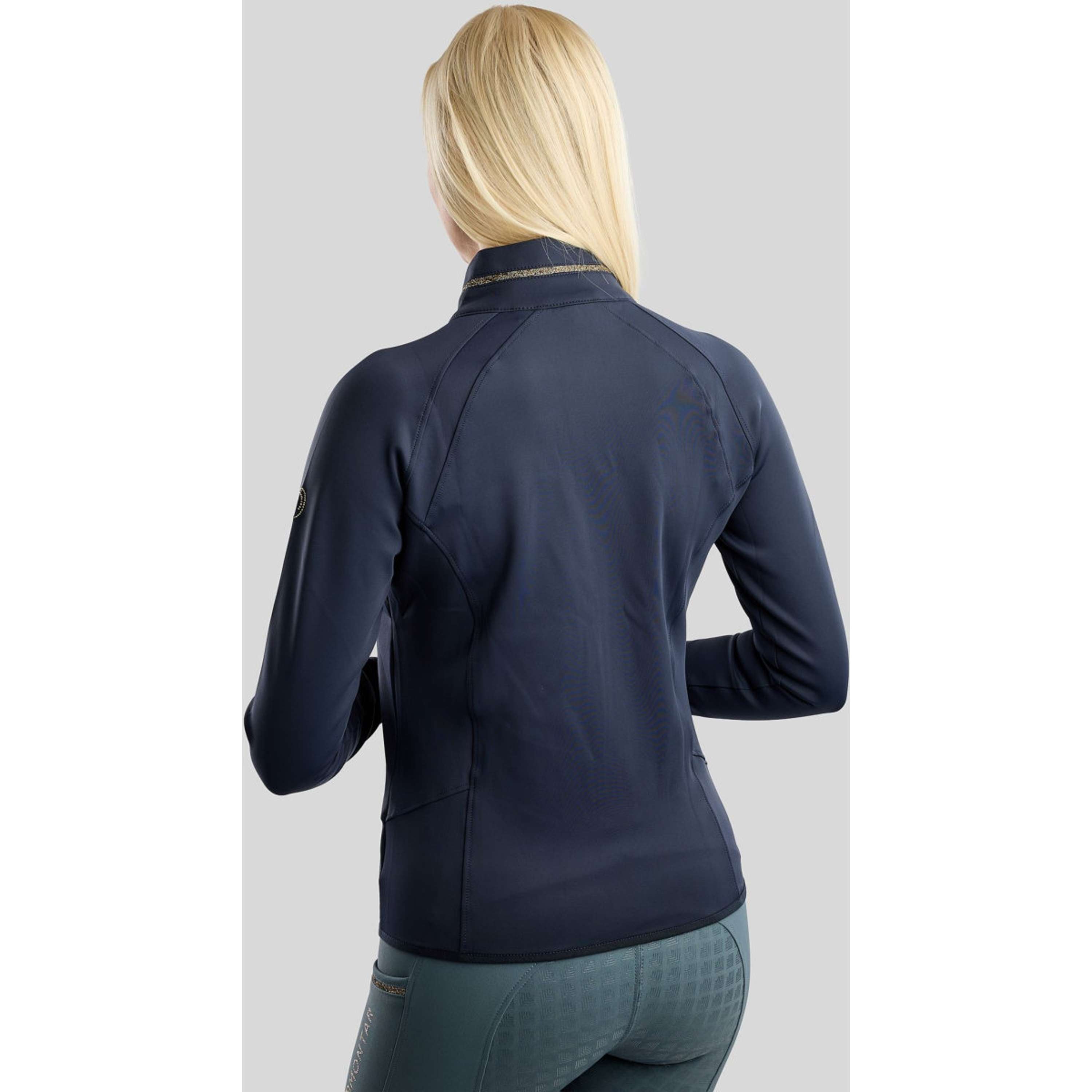 Montar Vest MoVeronica Golden Quartz Crystal Navy