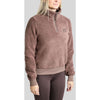 Montar Trui MoEbba Q-Zip Teddy Pile Golden Quartz Nougat Brown