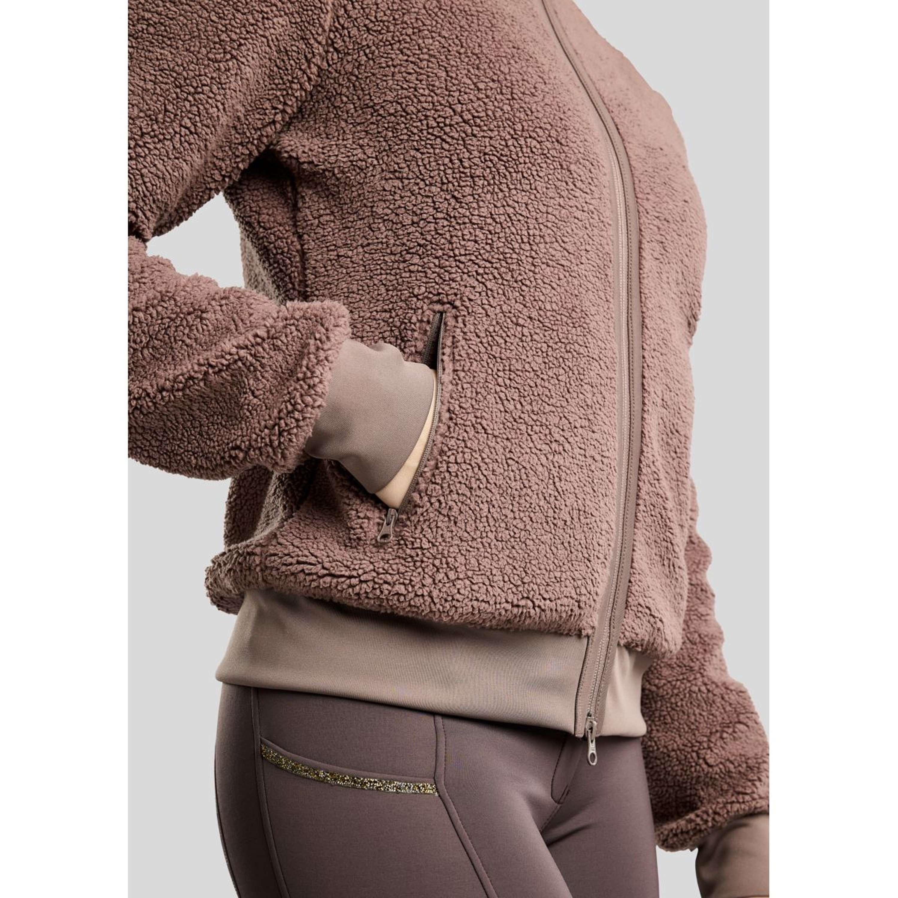 Montar Vest MoEbba Teddy Pile Golden Quartz Nougat Brown