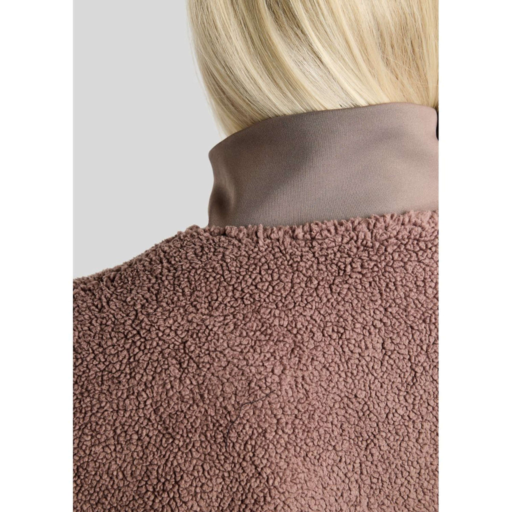 Montar Vest MoEbba Teddy Pile Golden Quartz Nougat Brown