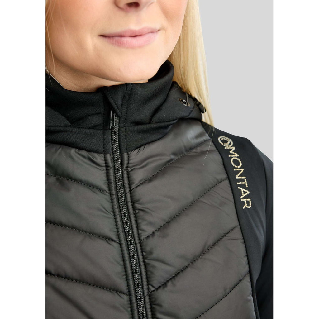 Montar Jack MoEverline Hybrid Detachable Hood Golden Quartz Crystals Zwart
