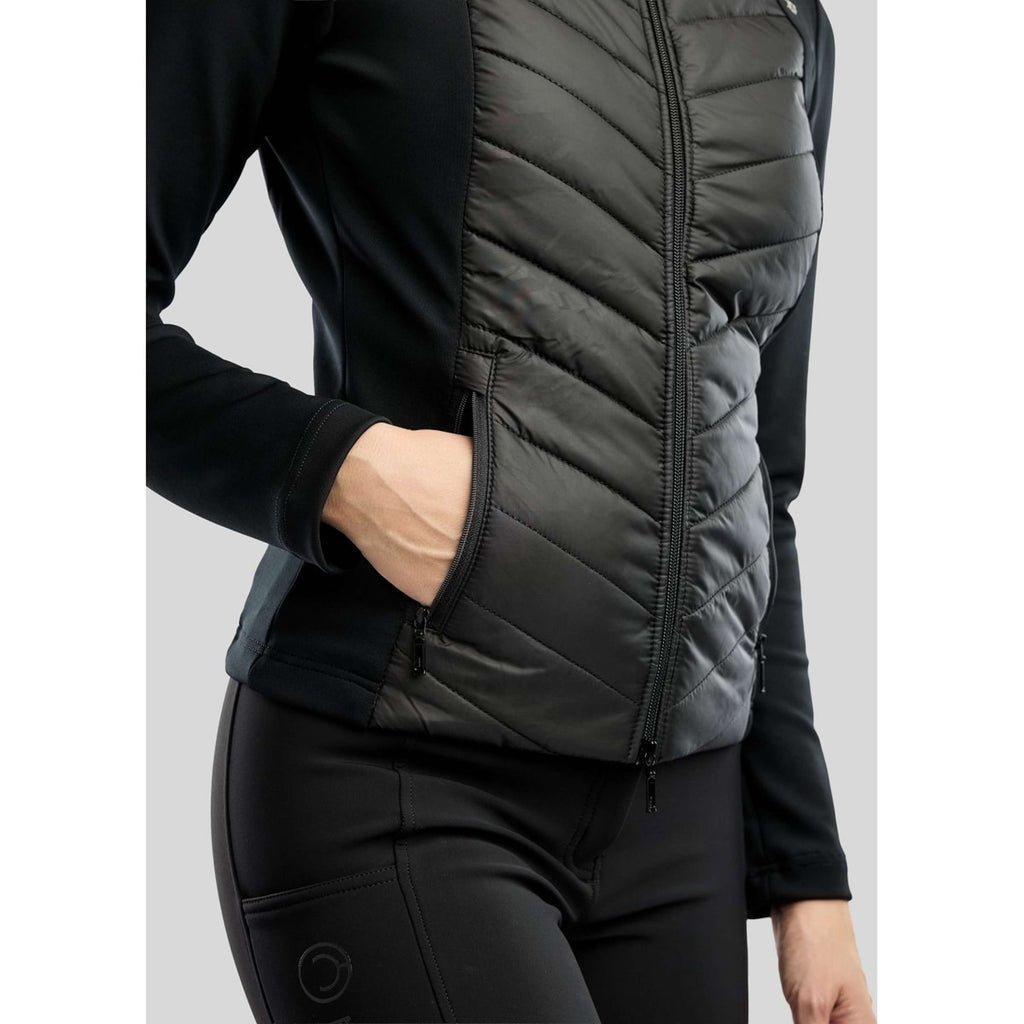 Montar Jack MoEverline Hybrid Detachable Hood Golden Quartz Crystals Zwart