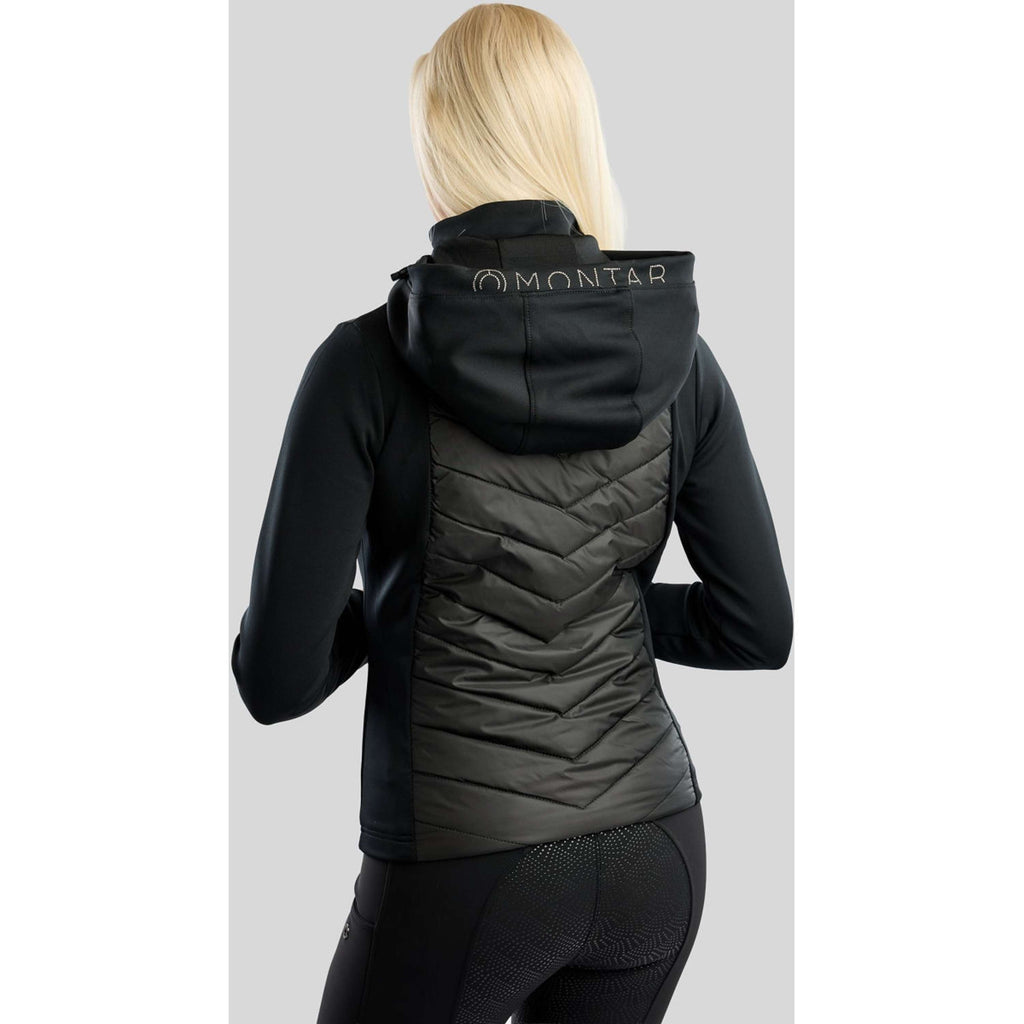 Montar Jack MoEverline Hybrid Detachable Hood Golden Quartz Crystals Zwart