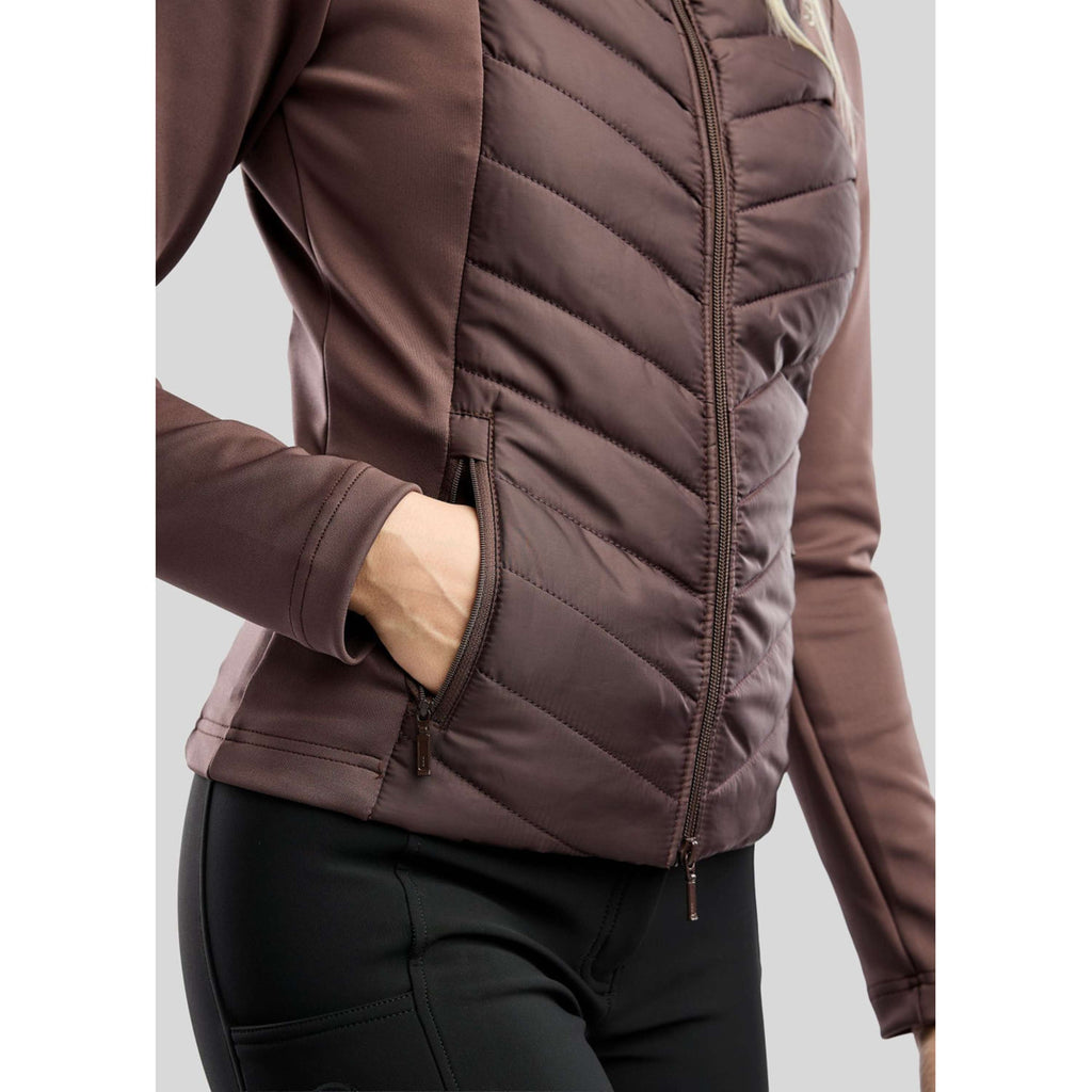 Montar Jack MoEverline Hybrid Detachable Hood Golden Quartz Crystals Black Peony
