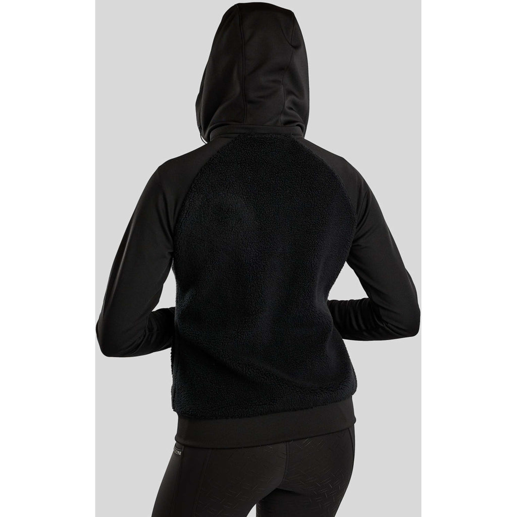Montar Vest MoMay Teddy Zwart