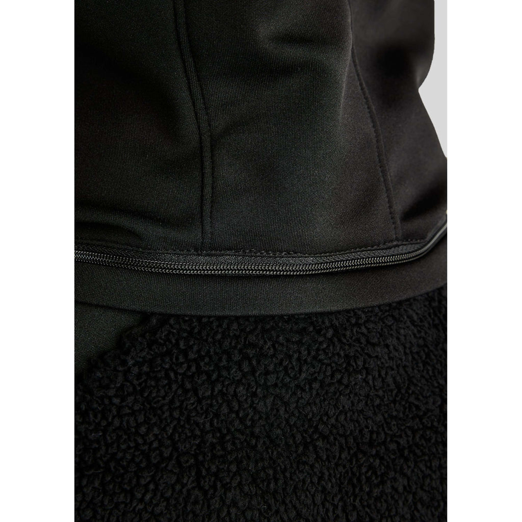 Montar Vest MoMay Teddy Zwart
