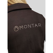 Montar Vest MoNaja Rosegold Crystals Bruin