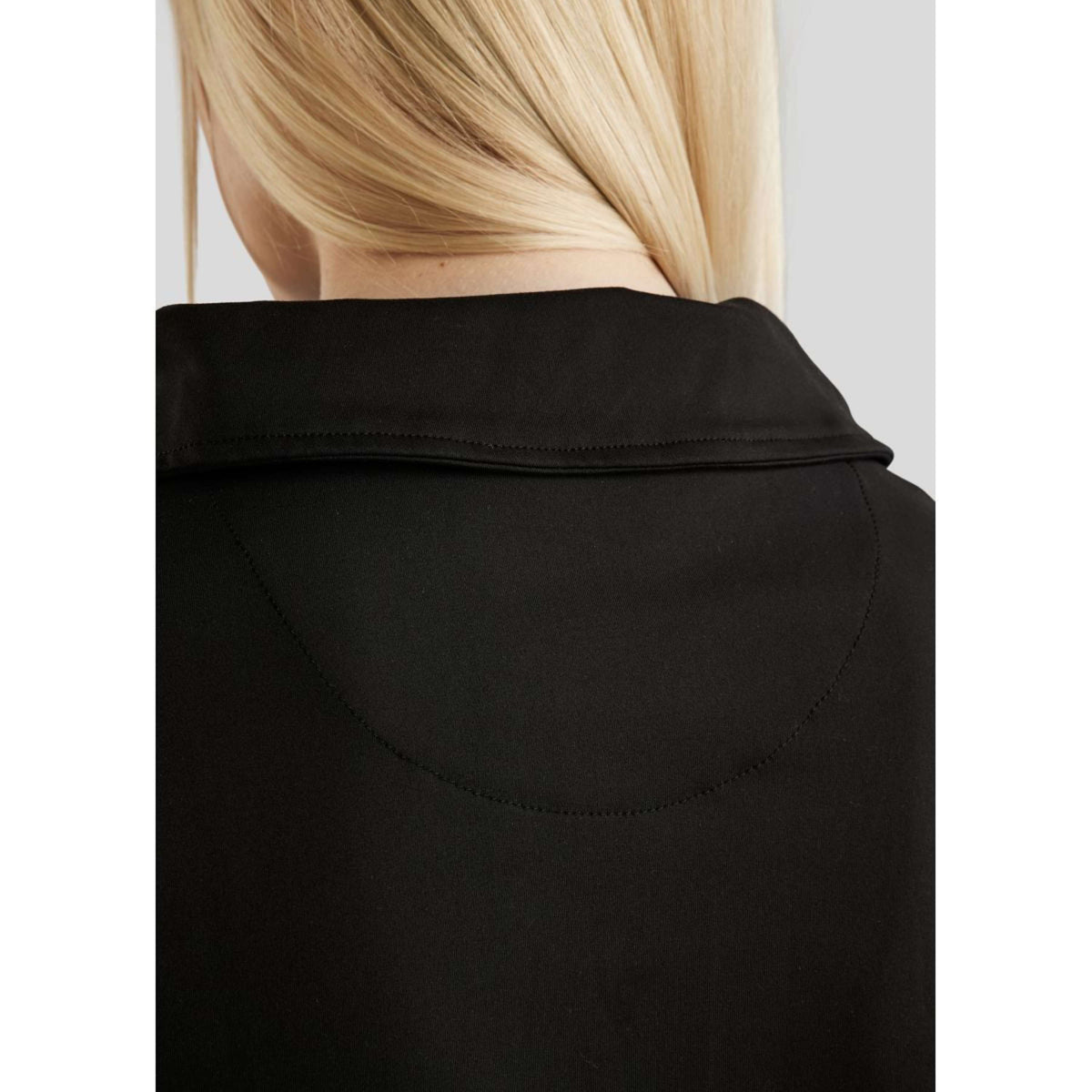 Montar Shirt MoRachel Quarter Zip Zwart