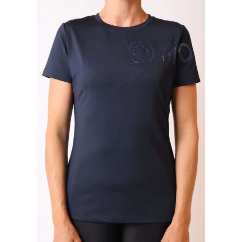 Montar T-shirt Bristol Glitter Logo Dark Navy