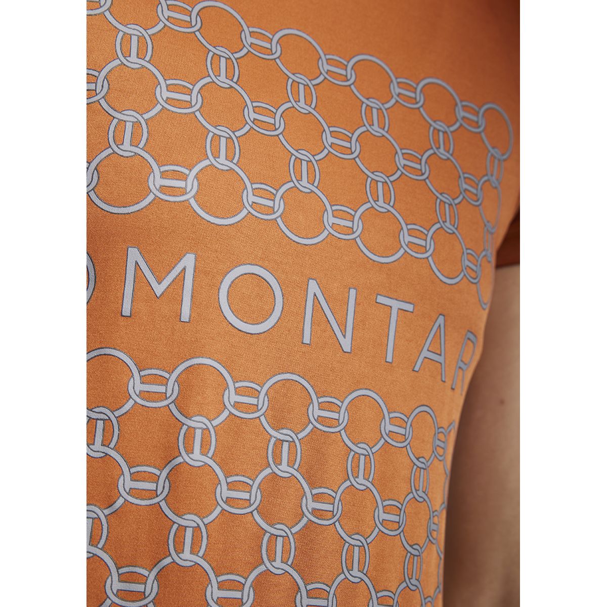 Montar T-shirt MoChain Frontprinted Bronze